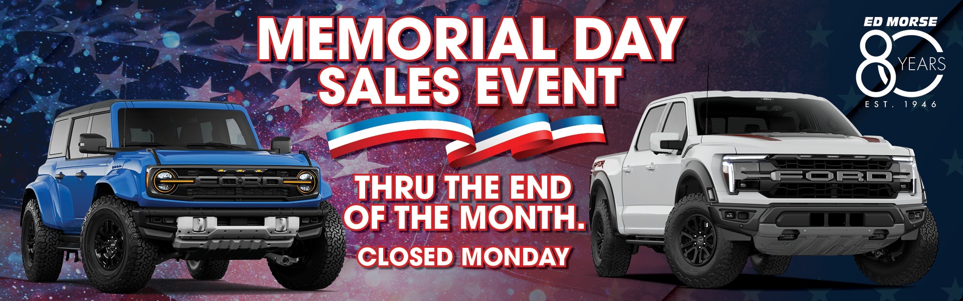 Memorial Day Sales Event 